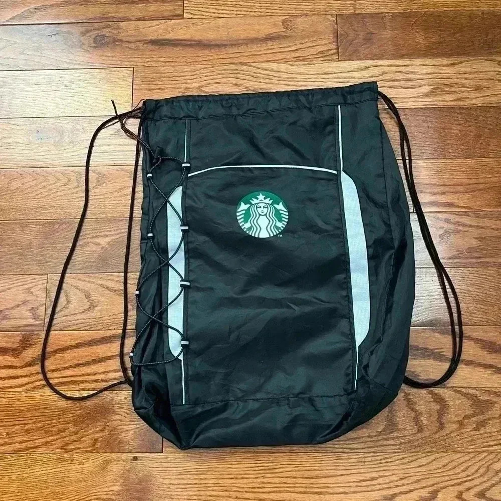 Starbucks Drawstring Backpack - Picture 1 of 11